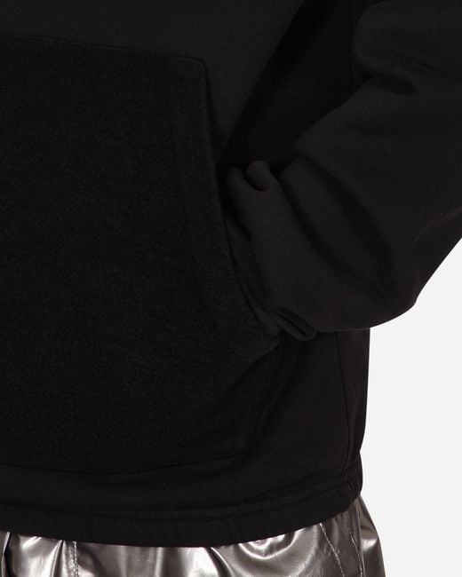 SLAM JAM Black Devo Reverse Evolution Hooded Sweatshirt for men