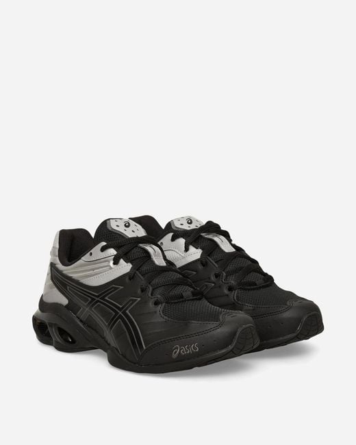 Asics Black Gel-kinetic Fr Sneakers / Pure Silver for men