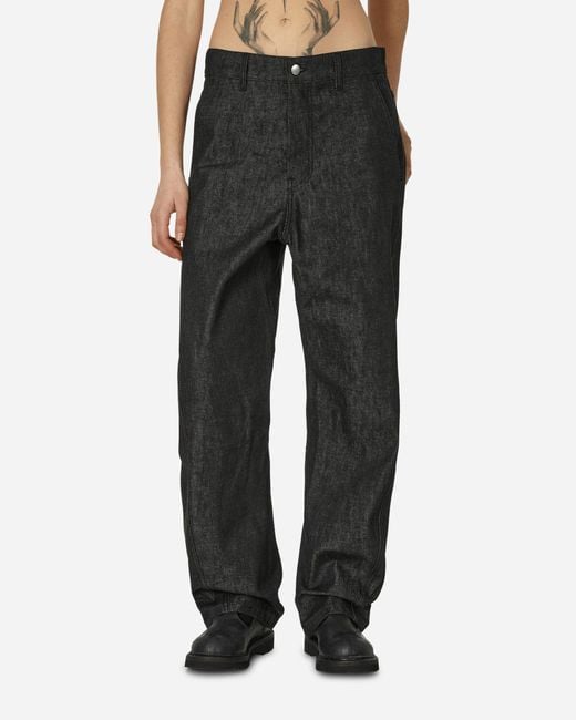 OAMC Black Cortes Trousers Natural