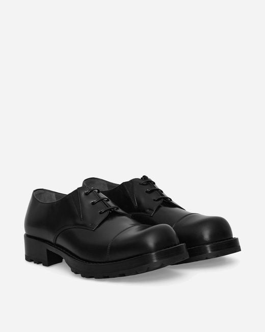 Random Identities Black Kicker Shoes for men