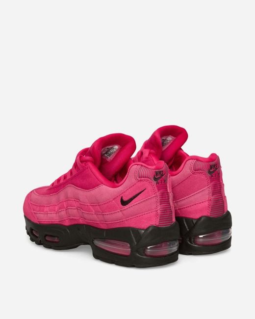 Nike Pink Air Max 95 Sneakers Fireberry for men