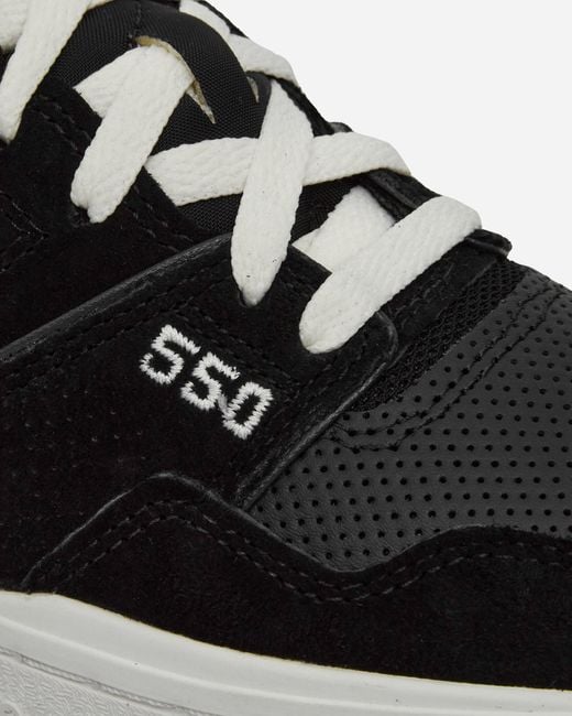 New Balance Black 550 Sneakers for men
