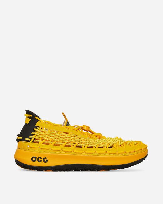 Nike Yellow Acg Watercat+ Sneakers Vivid Sulfur / University Gold for men