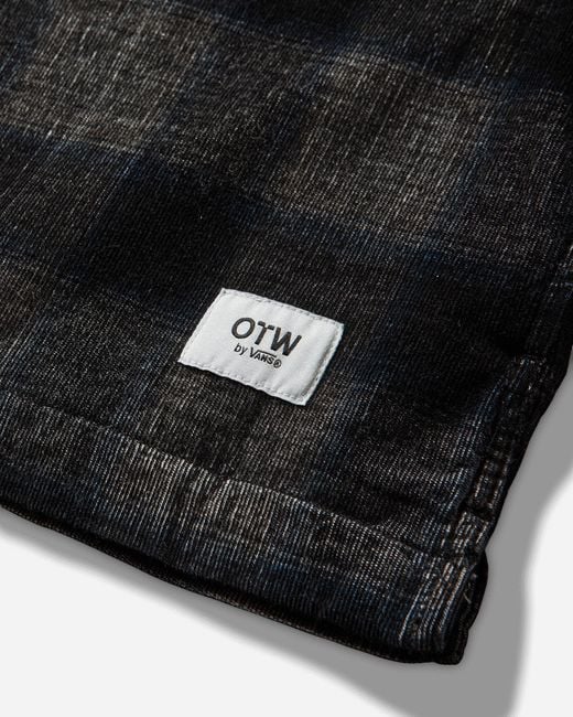 Vans Black Men S Voyager Shortsleeve Shirt for men