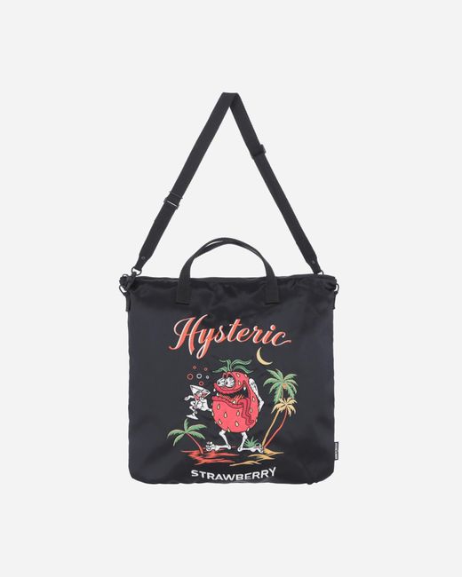 Hysteric Glamour Black Island Sb Tote Bag for men