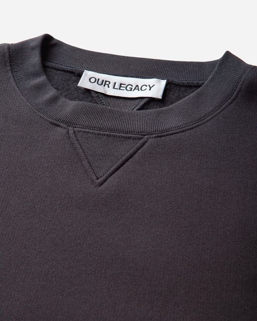 Our Legacy Black S Perfect Sweatshirt Bear for men
