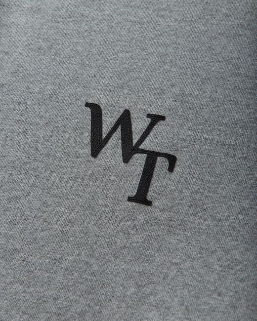 (w)taps Men S Academy Longsleeve T-shirt Ash Gray for men