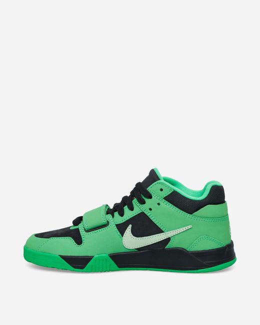 Nike Green Travis Scott Cj1 T-Rexx Sneakers Spark for men