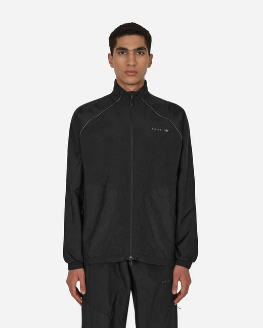 adidas Originals Synthetic Reveal Material Mix Jacket in Black for Men