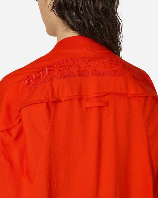 Jean Paul Gaultier Red Shayne Oliver Gs T-shirt for men
