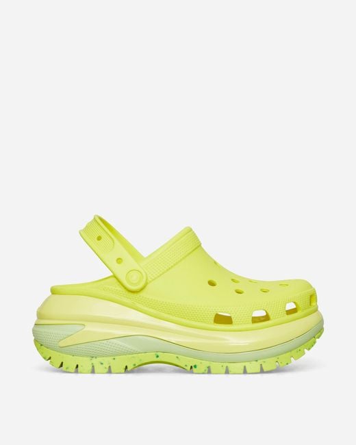 CROCSTM Yellow S Mega Crush Clogs Acid