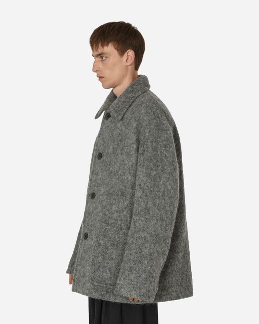 Dries Van Noten Gray Workwear Coat for men