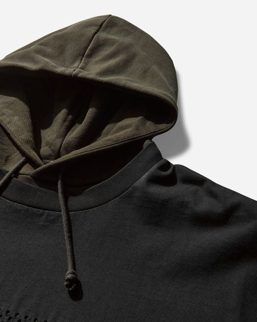 Vans Black Act Of Disagreement Lasered Hoodie Washed for men