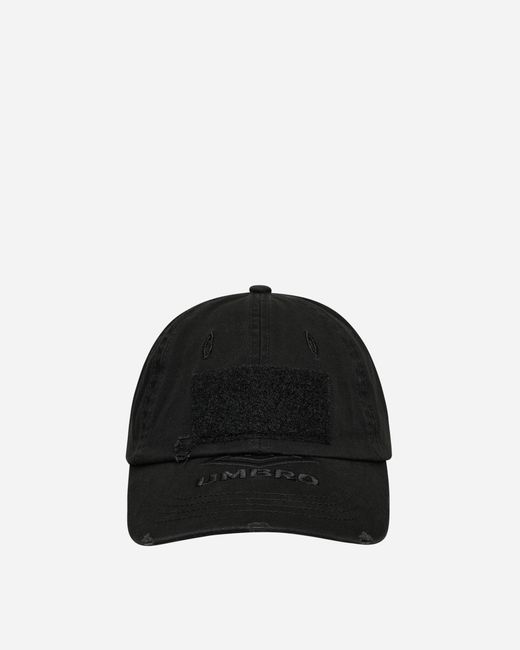 Umbro Black Tactical Cap Washed for men