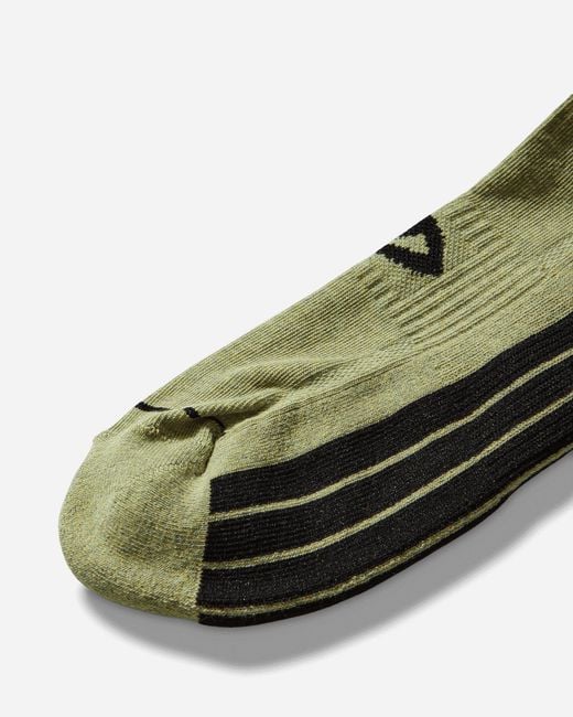 Aries Green Column Socks Sulphur for men