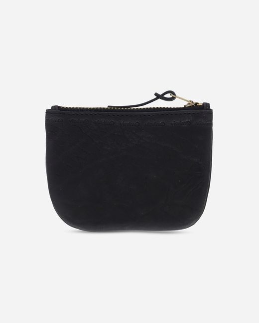 Visvim Black Leather Wallet for men