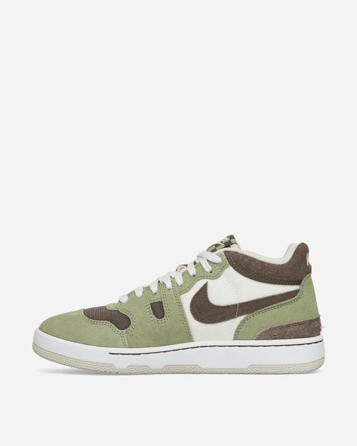 Nike Green Attack Sneakers Oil Ironstone for men
