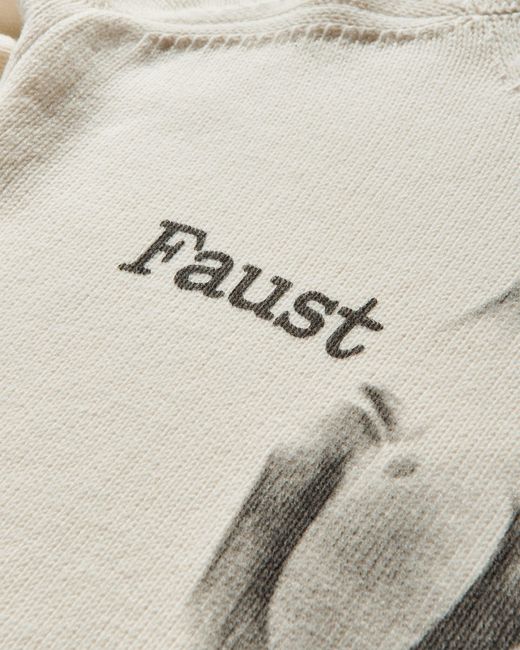 Undercover Natural Men S Faust Wool Sweater Off for men