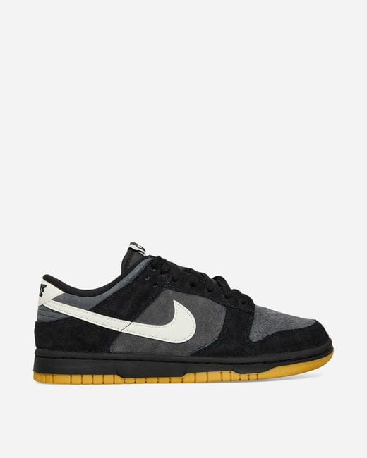 Nike Black Dunk Low Retro Se Sneakers Anthracite for men
