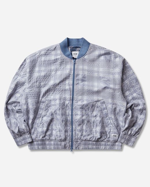 Vans Blue Tdc Double Layered Bomber Jacket Deep for men