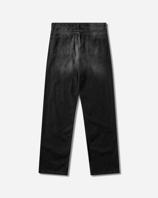MM6 by Maison Margiela Gray Men S Straight-leg Jeans for men
