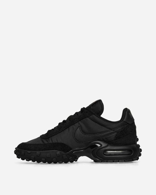 Nike Black Air Max Waffle Sneakers Anthracite for men