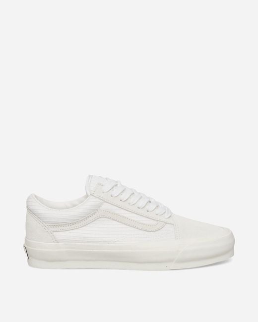 Vans White Premium Old Skool Ripstop Sneakers Marshmallow True for men