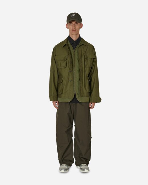 Wild Things Green Bdu Quilting Attachable 3-in-1 Jacket Olive Drab for men