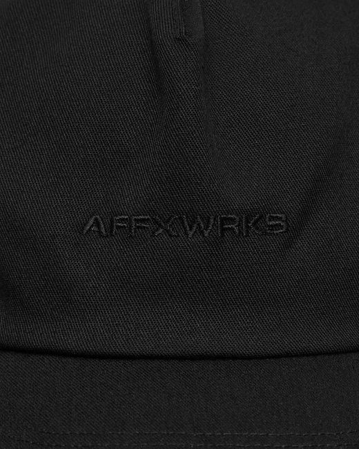 AFFXWRKS Black Trucker Cap for men