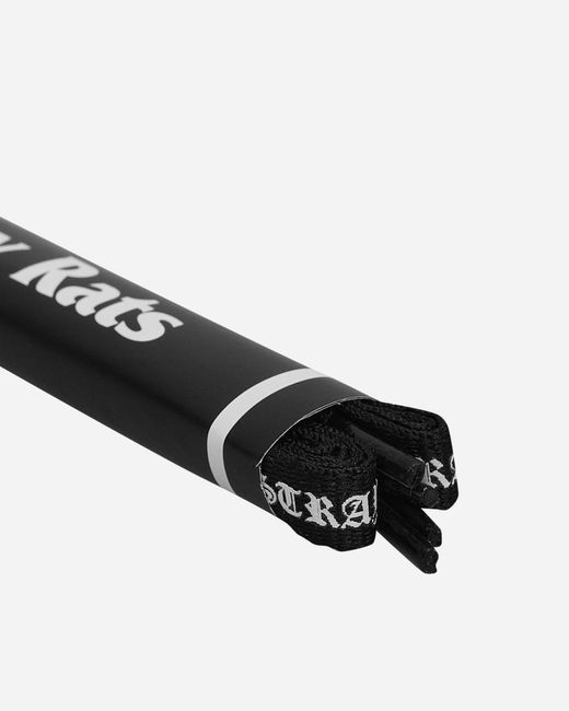 Stray Rats White Logo Shoelaces