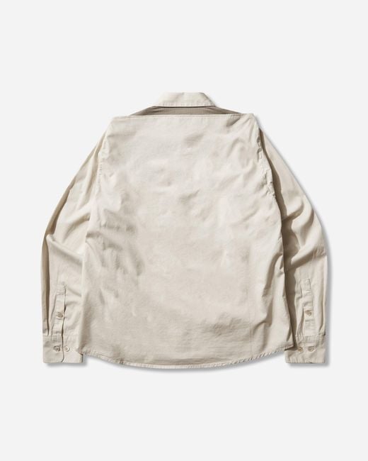 Our Legacy Natural S Slip Shirt Eggshell