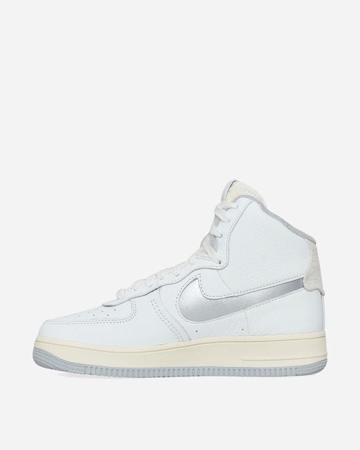 Nike White Wmns Air Force 1 Sculpt Sneakers for men