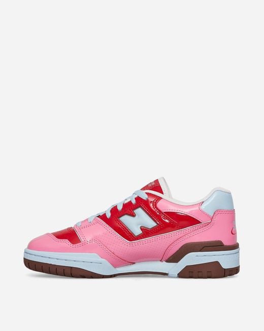 New Balance 550 Sneakers Team Red / Pink for men