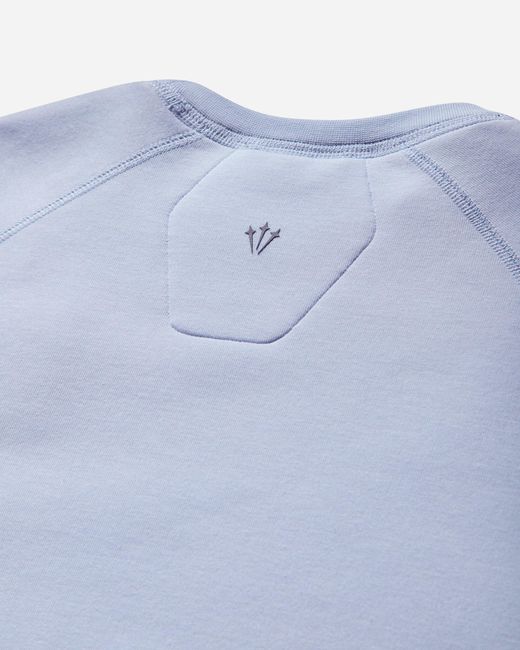 Nike Blue S Nocta Tech Fleece Crewneck Sweatshirt Palest for men