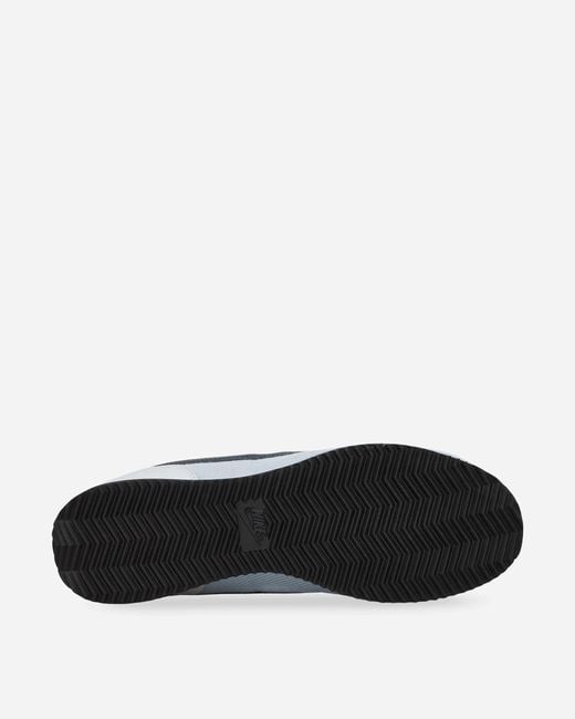 Nike White Cortez Sneakers Light Armory / Dark Obsidian for men