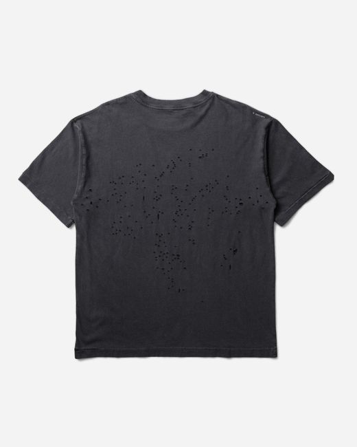 Satisfy Black Mothtech T-Shirt Aged for men