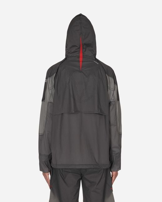 SLAM JAM Gray Fila Redefined Transformable Windbreaker for men