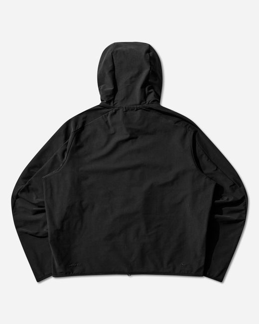 Nike Tech Knit Windrunner Jacket in Black for Men | Lyst