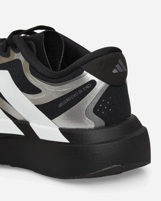 Adidas White Adizero Evo Sl Exo Sneakers Core Cloud Iron Metallic for men