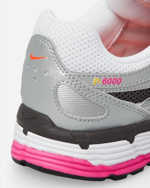 Nike Wmns P-6000 Sneakers White / Laser Fuchsia for men