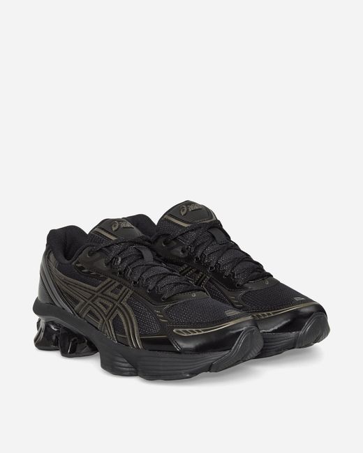 Asics Black Gel-kinetic Fluent Sneakers / Graphite Grey for men