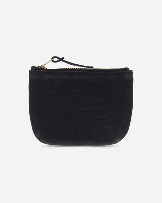 Visvim Black Leather Wallet for men