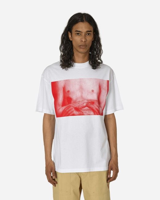 Fuct Red Stigmata Wounds T-shirt for men