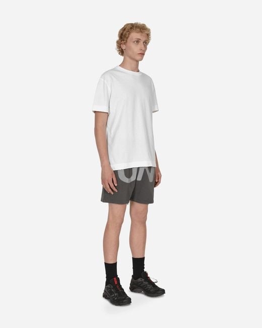SLAM JAM Black Boxy Shorts for men
