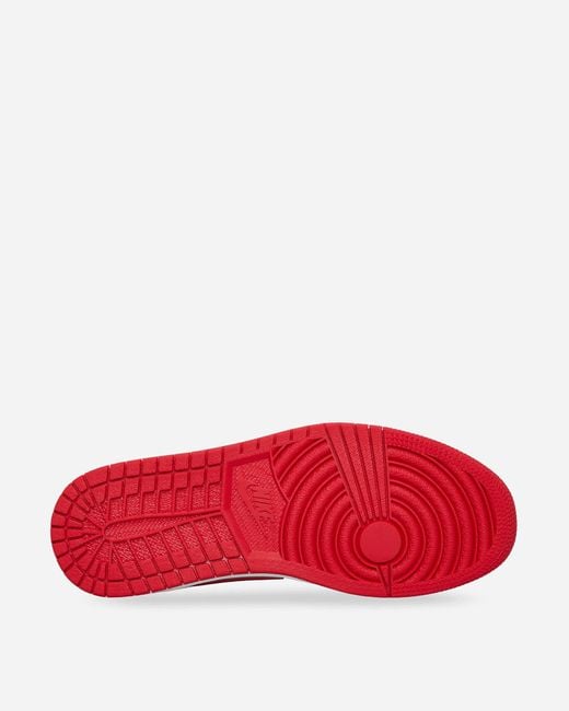 Nike Air Jordan 1 Retro Low Og Sneakers Og White / University Red /white for men