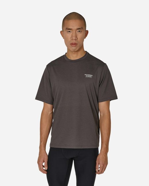 Pas Normal Studios Gray Balance T-shirt Stone for men
