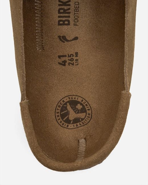 Birkenstock Brown Naples Sandals Taupe for men