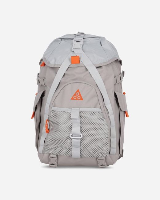 Nike Gray Acg Daymax Backpack College Grey / Grey Fog / Safety Orange for men