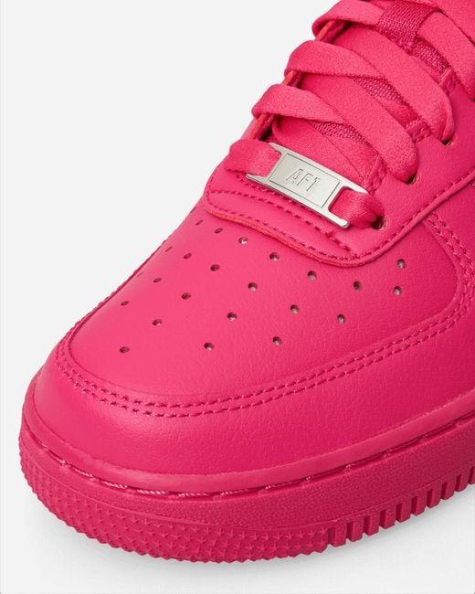 Nike Wmns Air Force 1 07 Sneakers Fireberry / Fierce Pink for Men