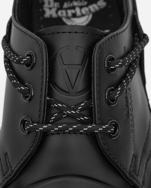 Dr. Martens Black Slam Jam 1461 Leather Shoes for men